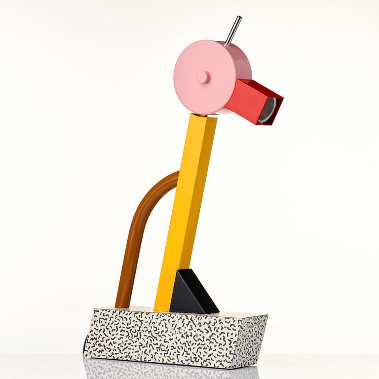 Ettore Sottsass, a "Tahiti", table lamp, Memphis, Milan, post 1981.