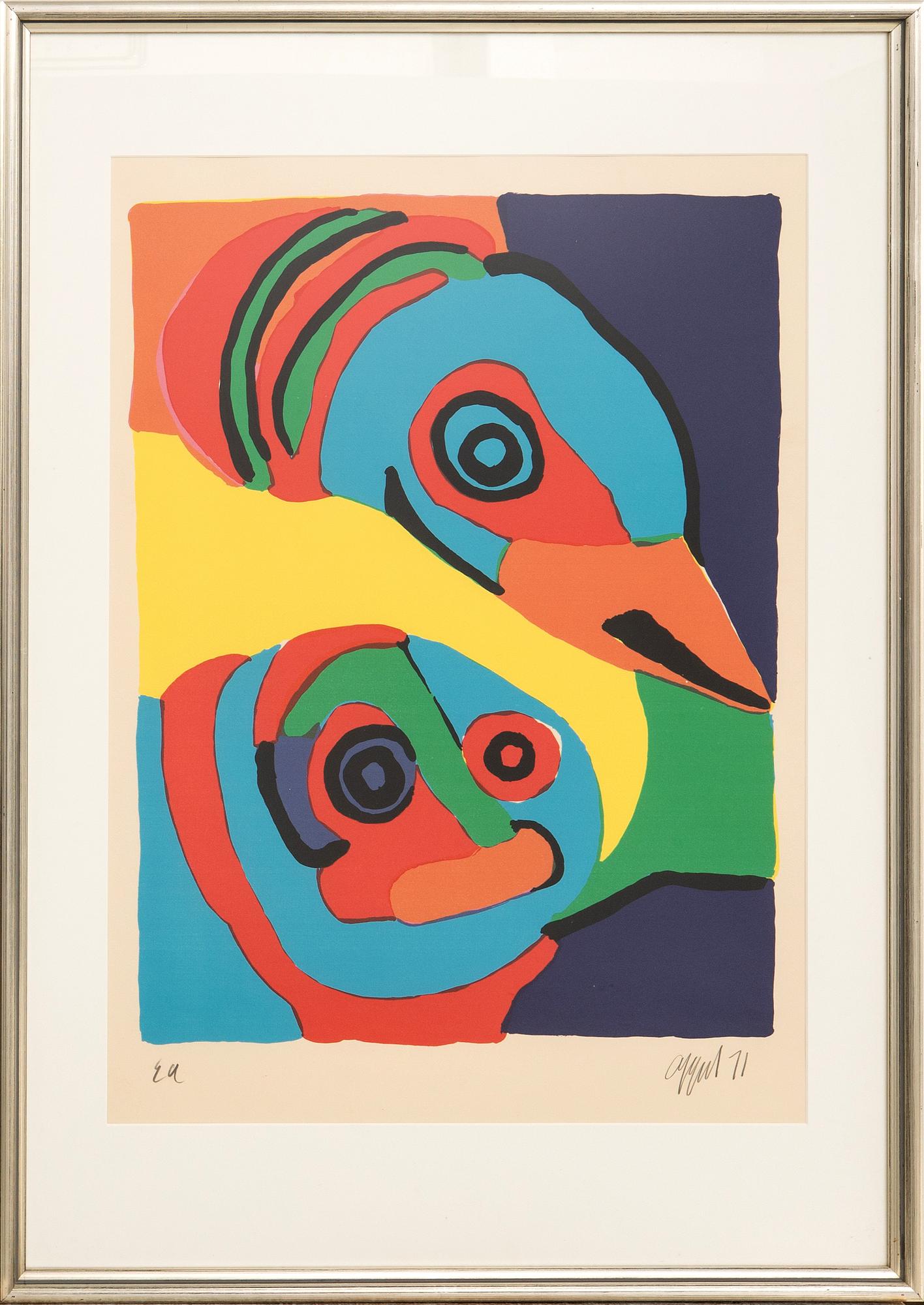 Karel Appel, Utan titel.
