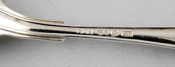 SKEDAR, 12 st, silver. Vikt 160 g.