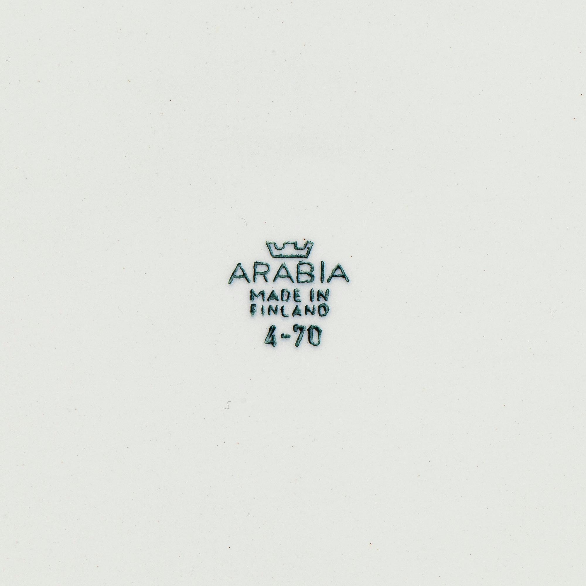 Birger Kaipiainen, servisdelar, 3 st "Paratiisi", Arabia.