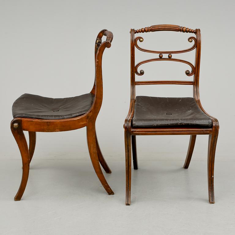 STOLAR, 6 st, England, 1800-talets andra hälft.