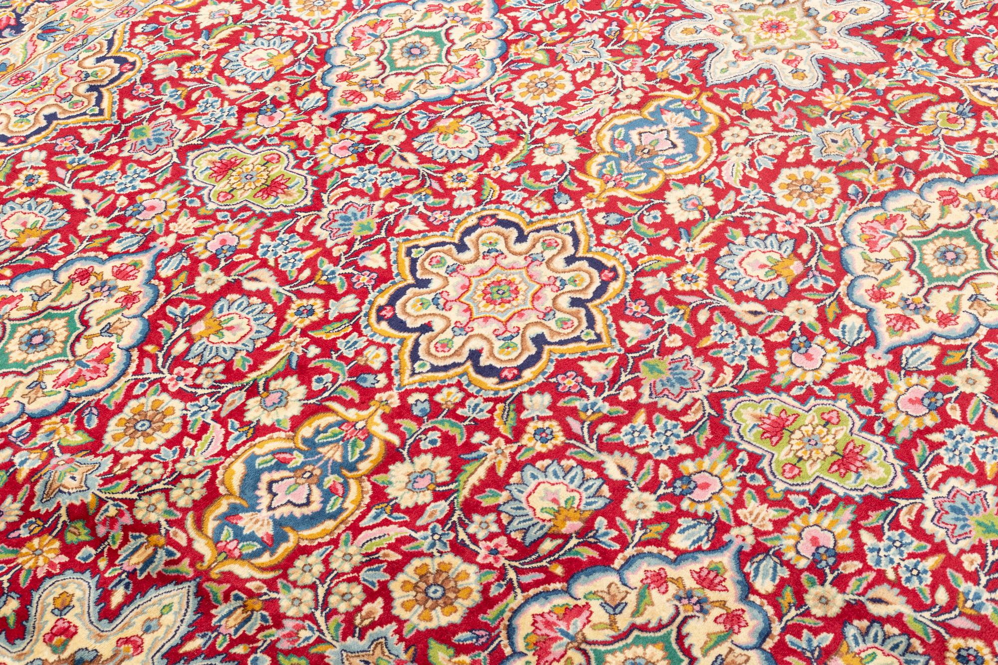 A Kerman carpet, 438 x 298 cm.