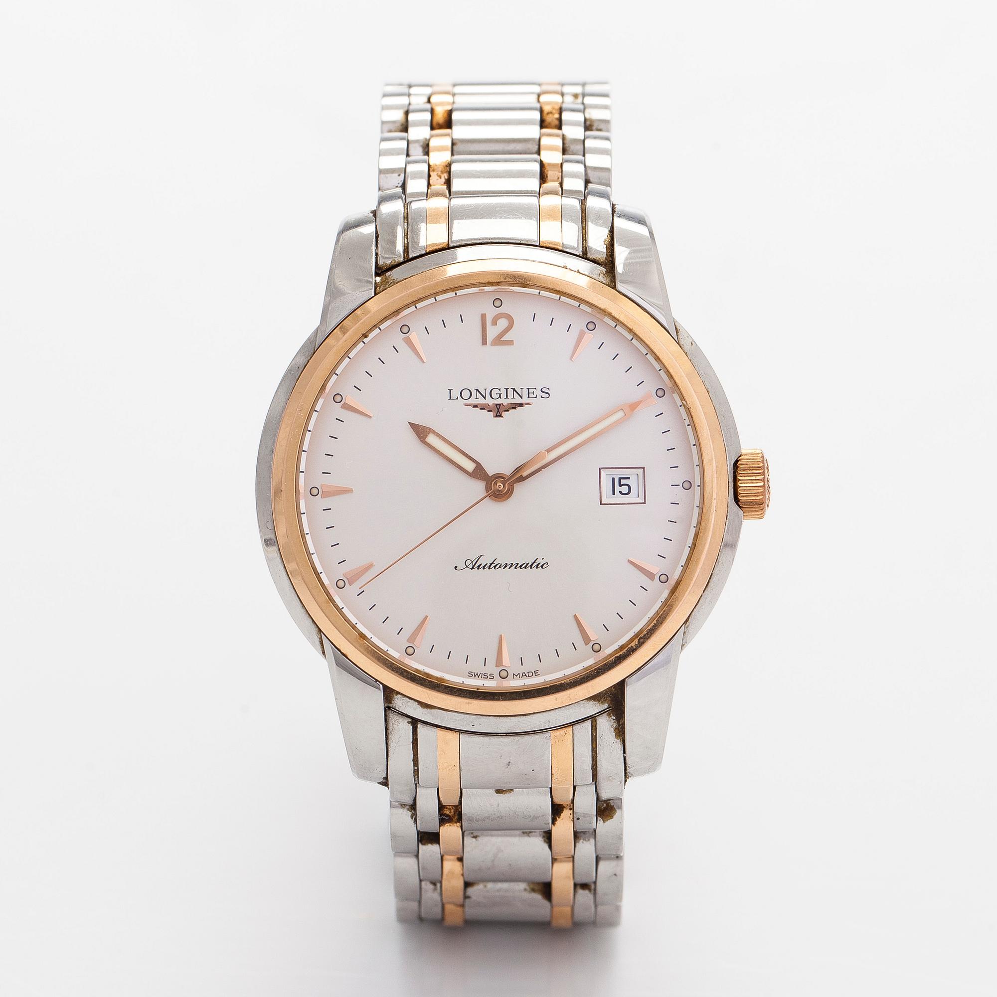 Longines, Saint-Imier, armbandsur, 41 mm.