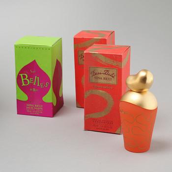 NINA RICCI, eigth pieces.