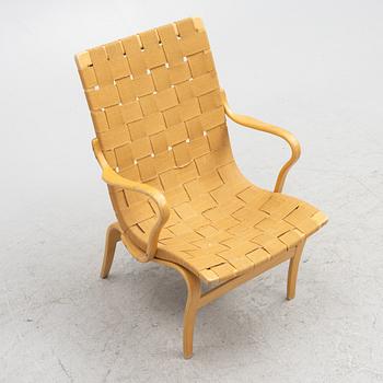 Bruno Mathsson, armchair, "Eva", Firma Karl Mathsson 1964.