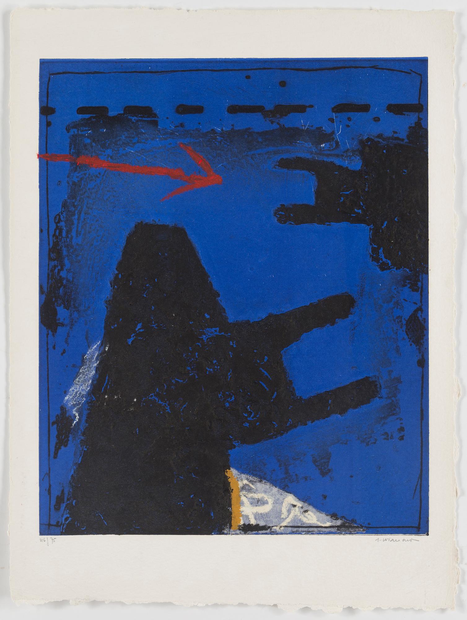 JAMES COIGNARD, carborundumetsning, signerad och numrerad 46/75.