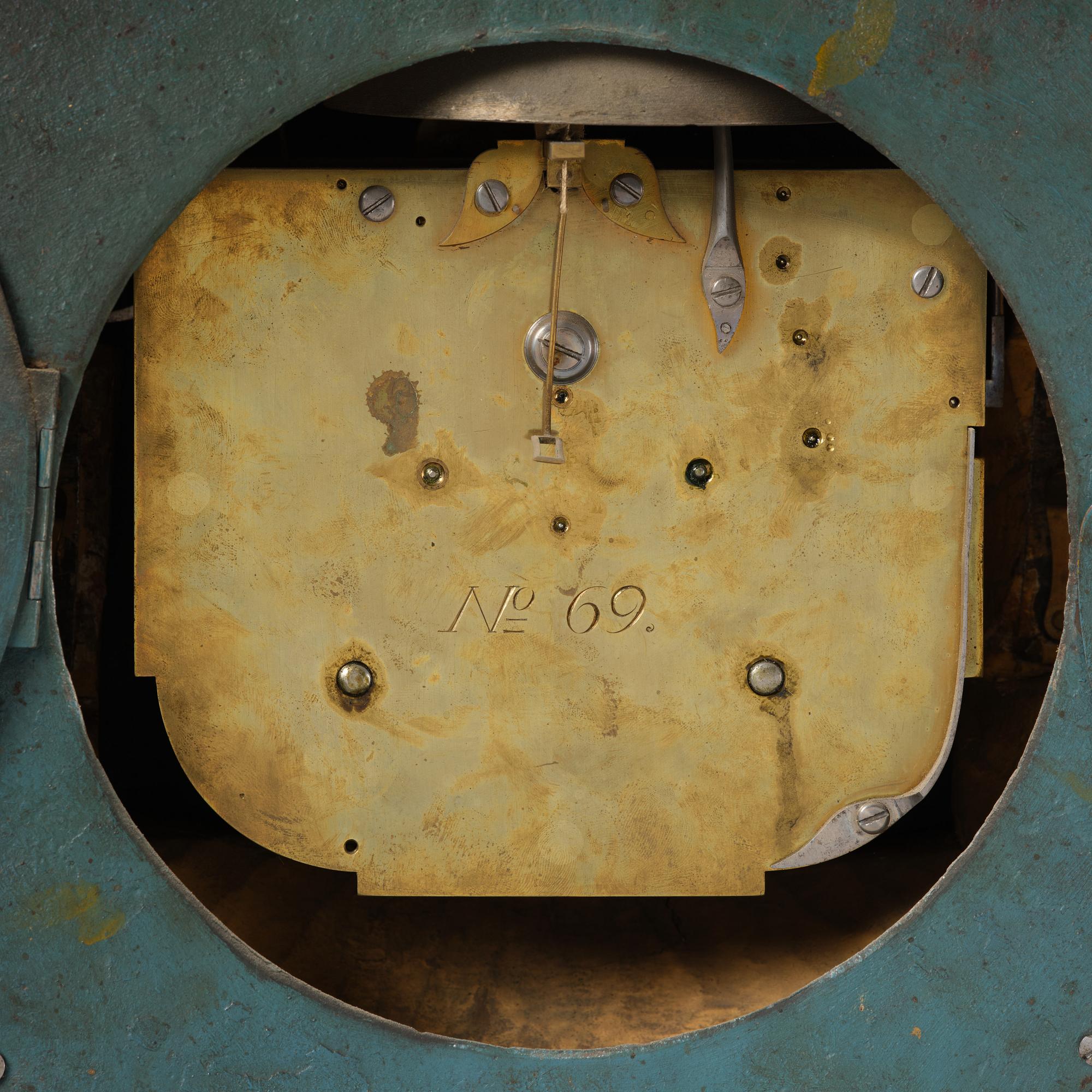 Daniel Åberg, a wall clock, Norrköping, (born 1729, died c. 1780).