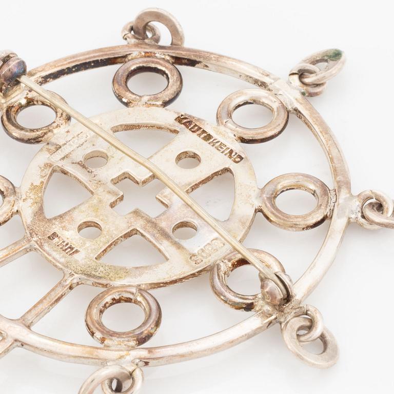 Juhls/Kautokeino silver brooch.