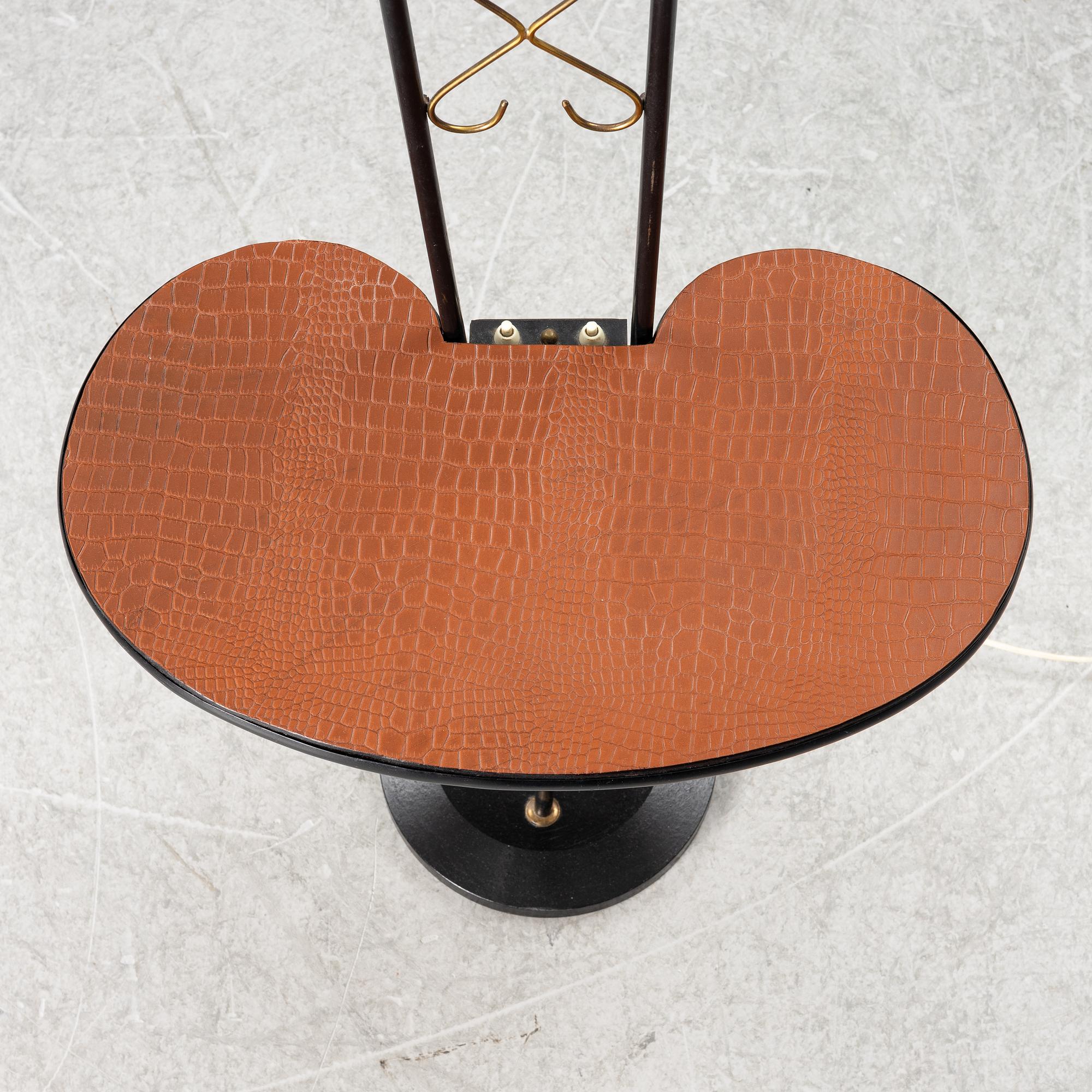 Table with lamps. Mid-20th century.