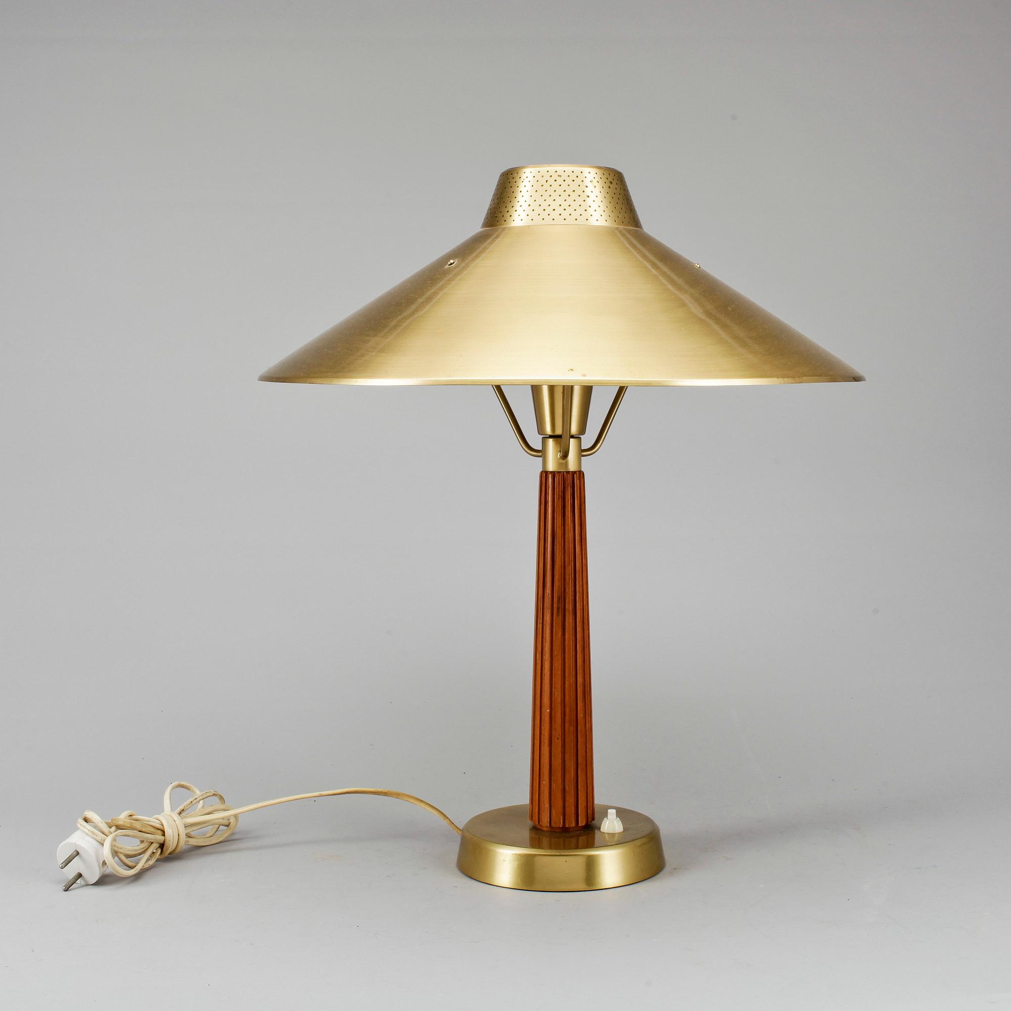 BORDSLAMPA, Hans Bergström, Atelje Lyktan, 1900-talets andra hälft.