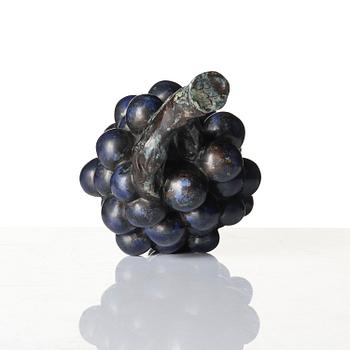 Hans Hedberg, a faience sculpture of a bunch of grapes, Biot, France.