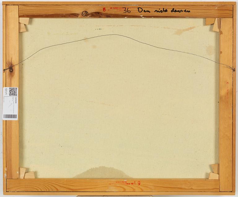 Beppe Wolgers, oil on canvas, signed.