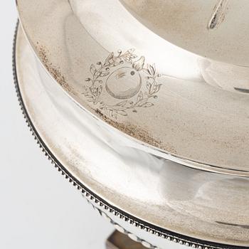 An Empire style silverplate tureen, 20th Century.