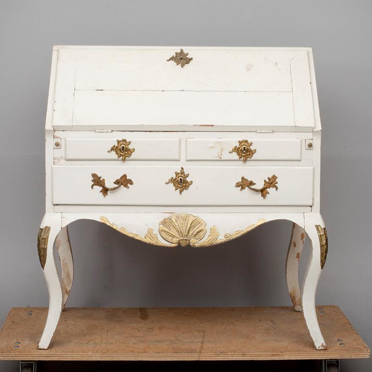 SEKRETÄR, rokokostil, sekelskiftet 1800/1900-luku.