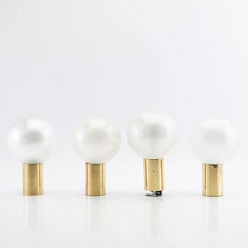 Motoko Ichii, wall lamps, 5 pcs, Personal, 1970s.