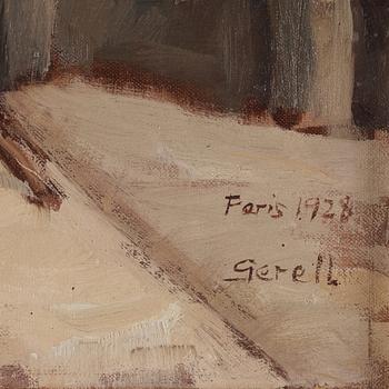 Greta Gerell, "Parisiska i Jardin du Luxembourg" ("Parisian in Jardin du Luxenbourg").
