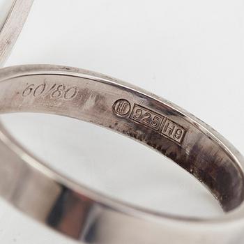 Paula Häiväoja, ring "Muutoksen Pyörteissä", sterlingsilver, Kalevala Koru 2009.