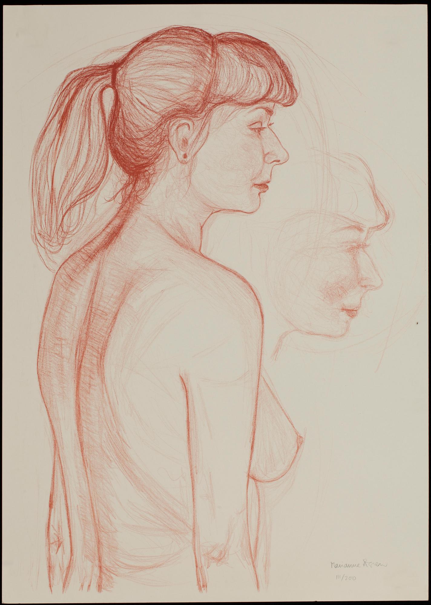 MARIANNE ÅGREN, litografi, sign o numr 111/200.