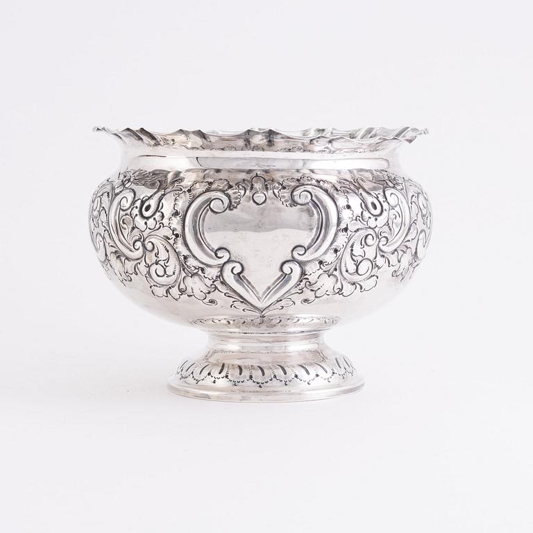 Atkin Brothers, skål, silver, Sheffield 1902.