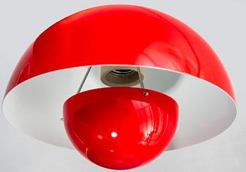 Verner Panton, taklamor 2 st , "Flowerpot", 2000-tal.