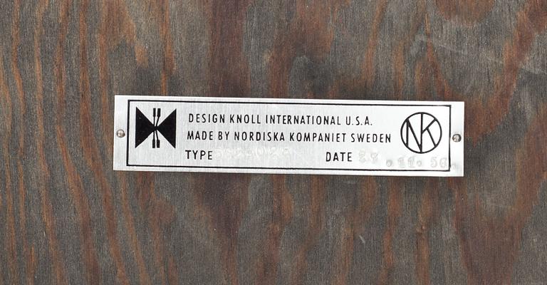 FÅTÖLJ, Design Knoll International U.S.A. för NK Sweden. 1958.