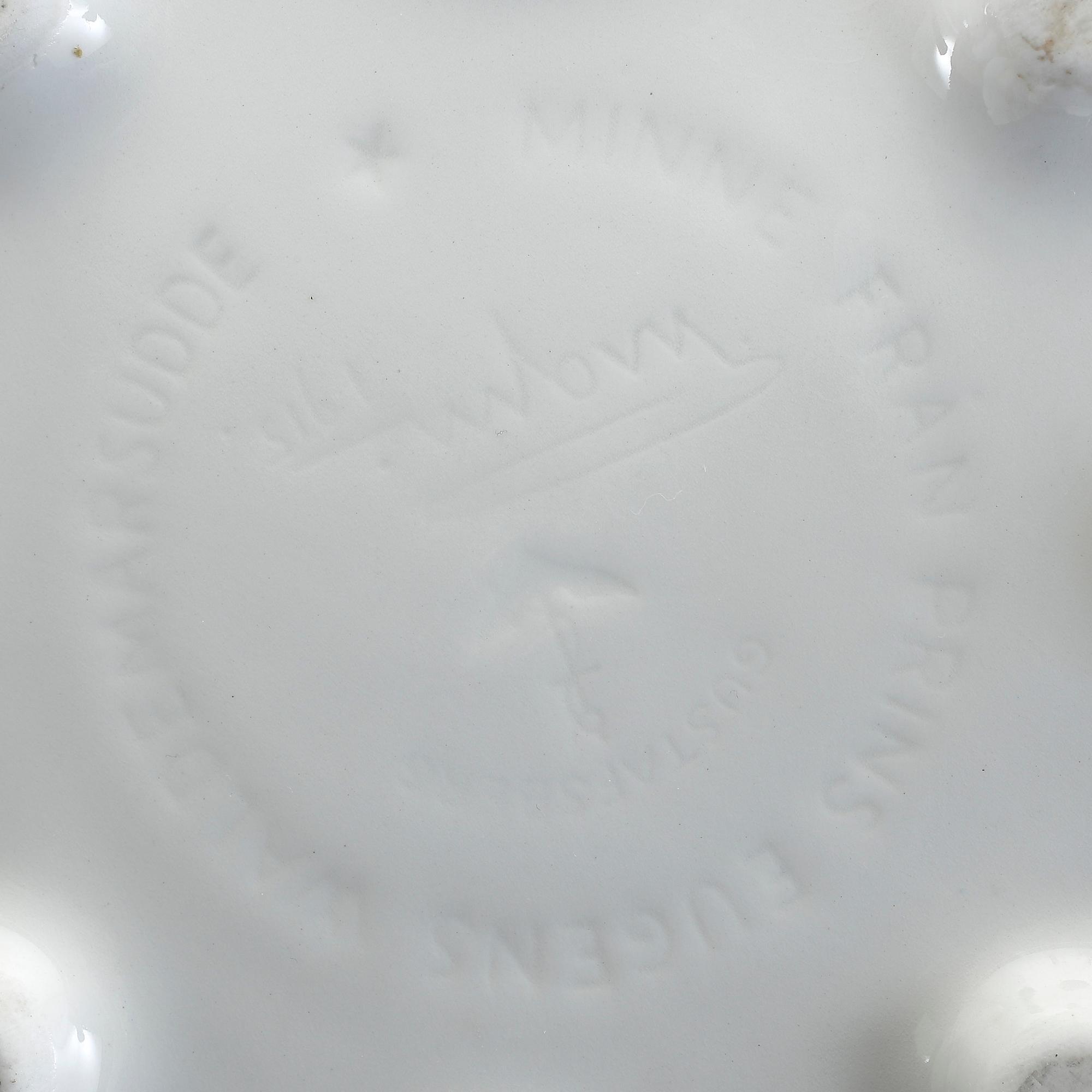 YTTERFODER 1+2 st, porslin, "Waldemarsudde", Prins Eugen, Rörstrand.