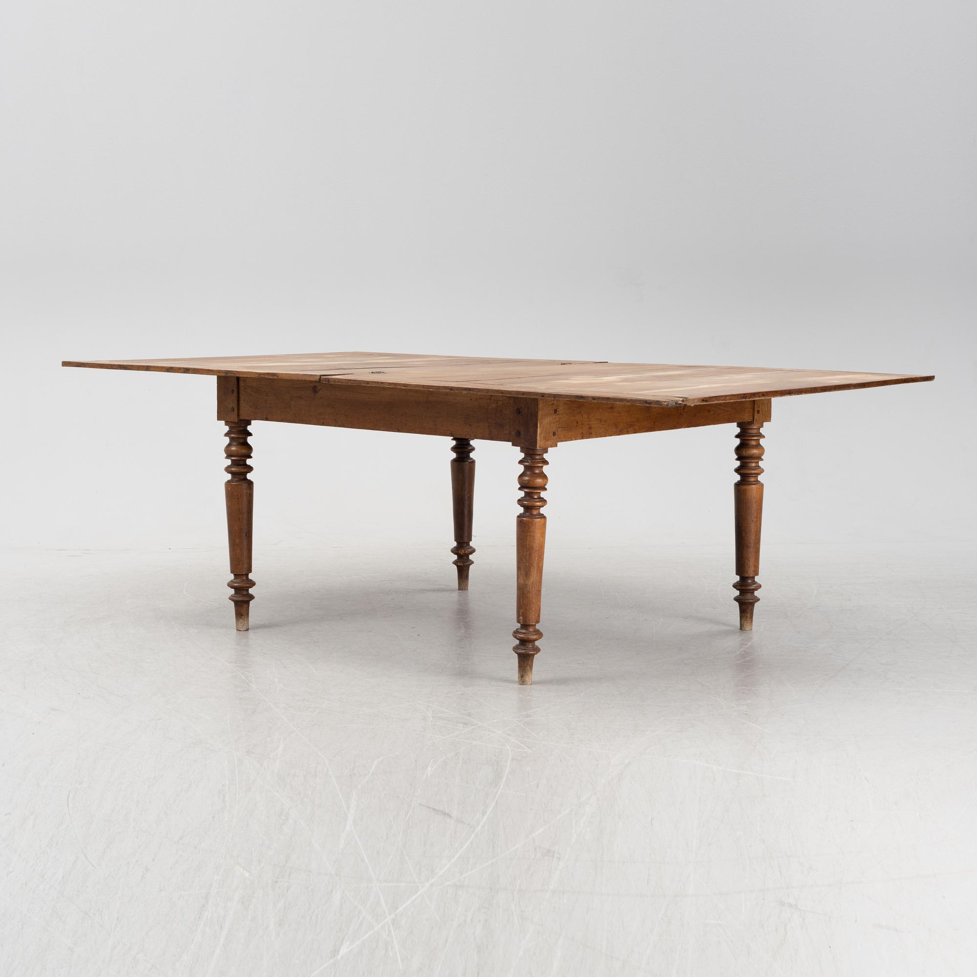 Matbord, 1800-tal.
