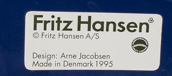 ARNE JACOBSEN, four "Sjuan" chaird, Fritz Hanzen, Denmark.