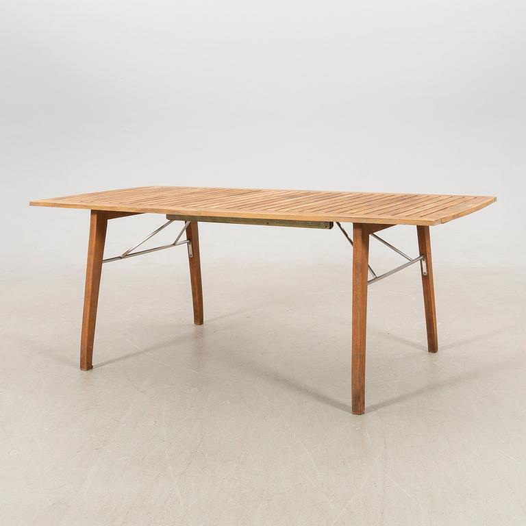 Jakob Berg trädgårdsmöbel 7 dlr "Ballare" för Fritz Hansen Danmark sent 1900-tal.