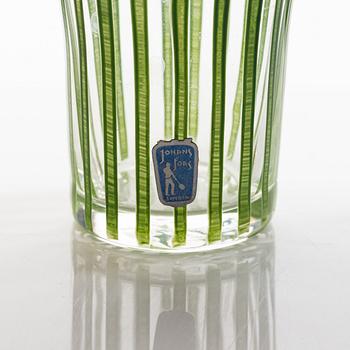 Bengt Orup, a 64-piece 'Strikt' glass service from Johansfors, 1950's.