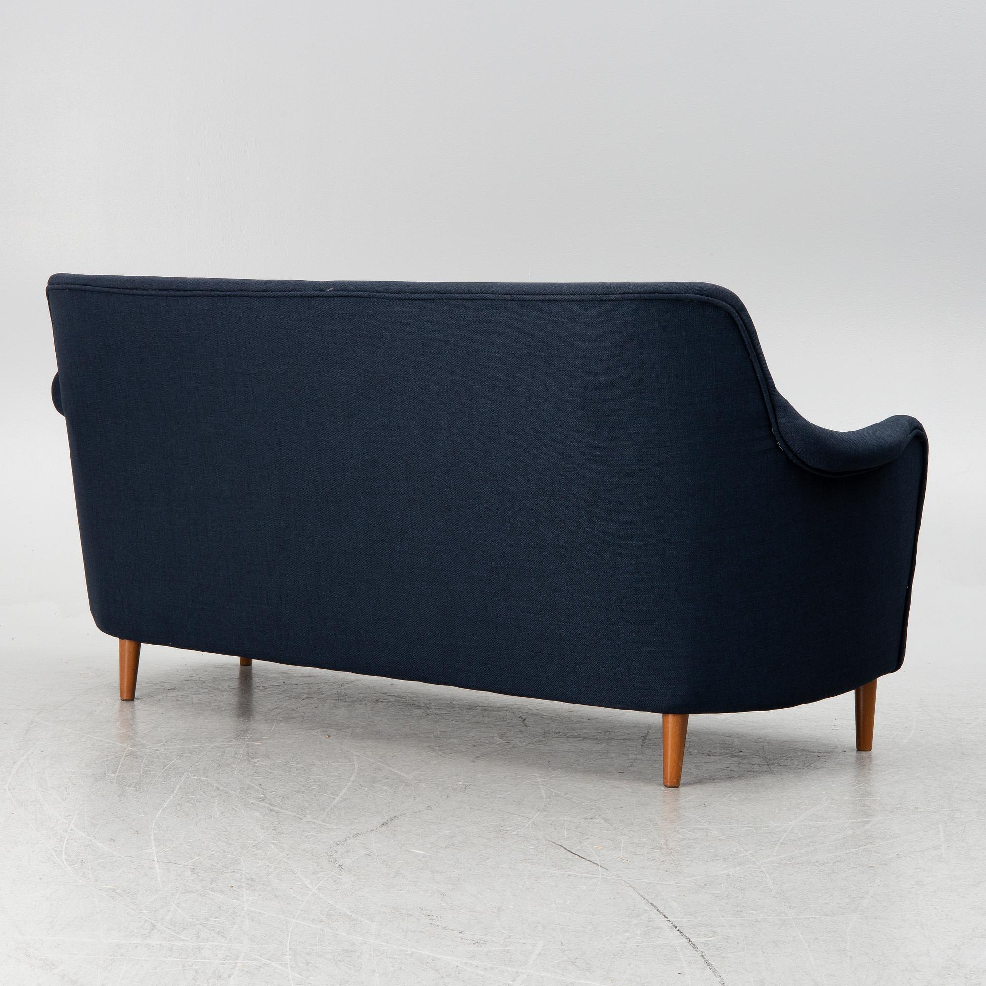 Carl Malmsten, a sofa, "Samsas", OH Sjögren, Tranås, second half of the 20th century.