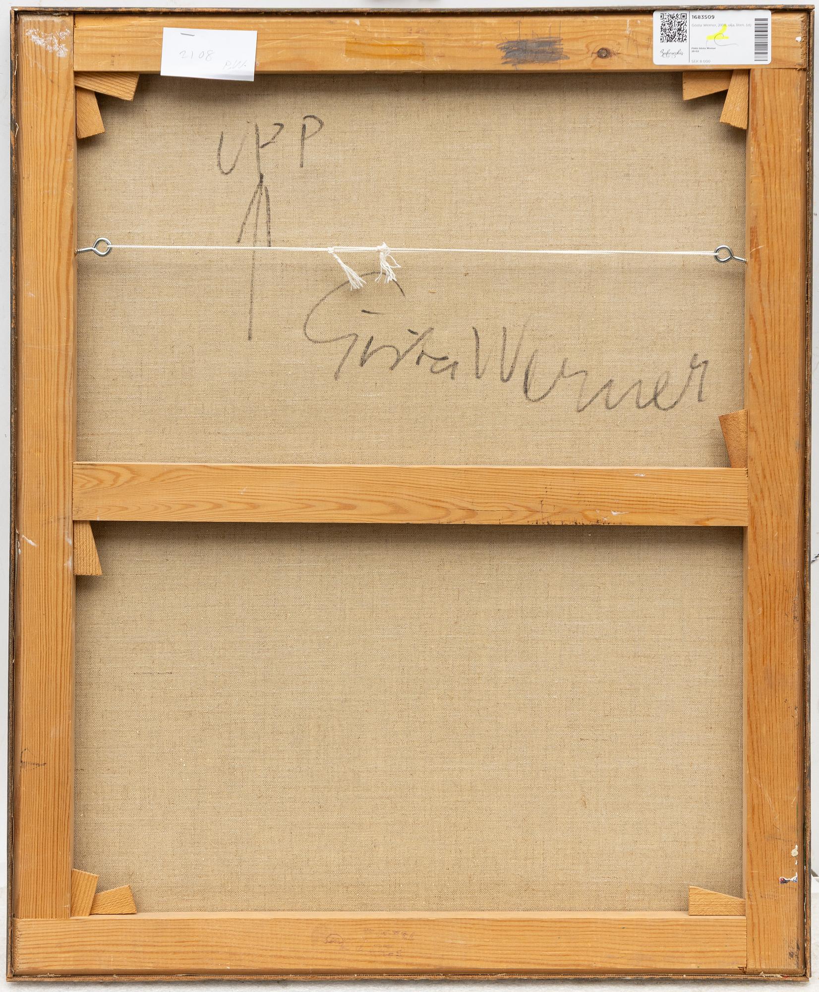 Gösta Werner, Untitled.