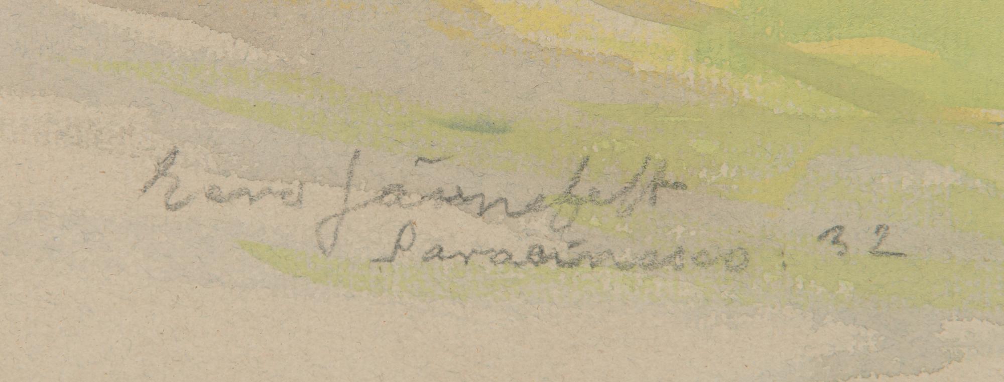 Eero Järnefelt, Landskap från Italien.
