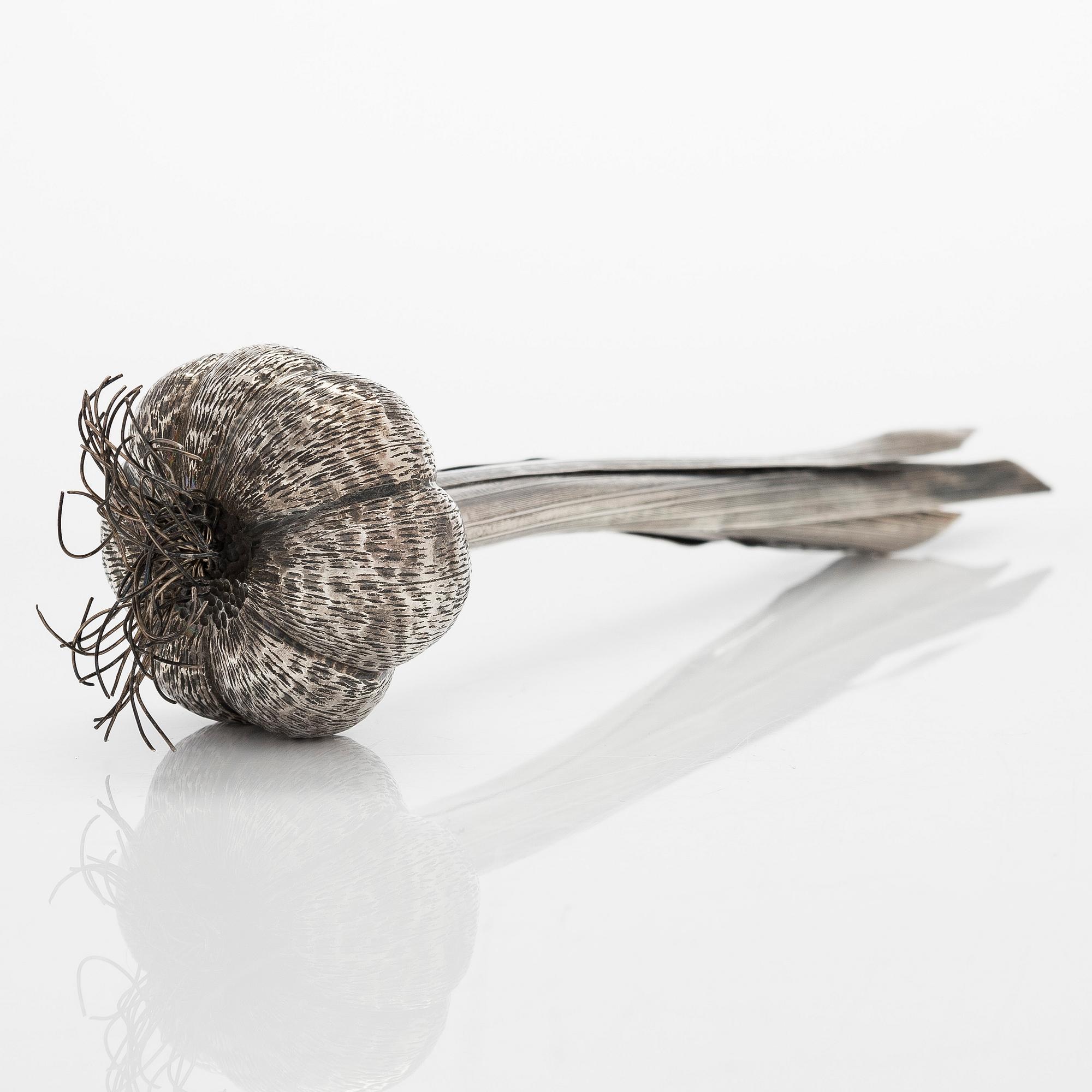 Buccellati, pöytäkoriste, hopea, Milano 1900-luku, leimaamaton.