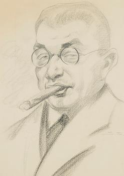 Santeri Salokivi, Man with a cigar.