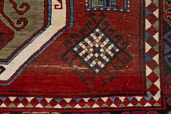 Matta, antik Sewan Kazak, södra Kaukasus, ca 295 x 180 cm.