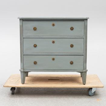 A Gustavian style chest of drawers, Sweden, early 20th century.