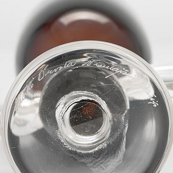 Heikki Orvola, an  art glass signed Heikki Orvola, Nuutajärvi Notsjö.