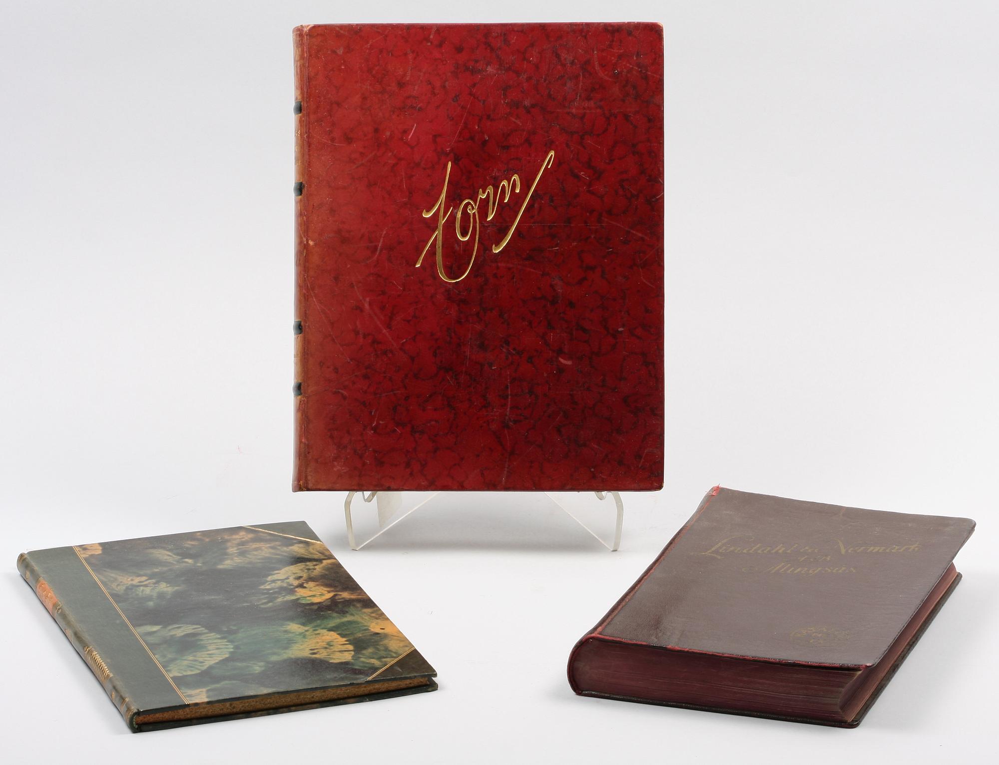 PARTI BÖCKER, 6 st, Konst/konsthantverk, arkitektur, historia. 1800-1900-tal.