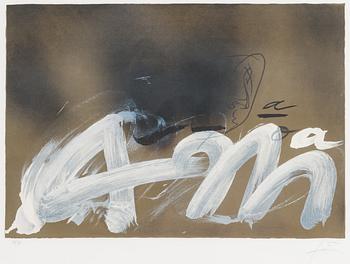 Antoni Tàpies, "A.M.".