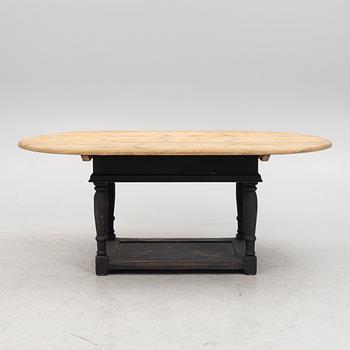 Matbord, barockstil, 1800-tal.