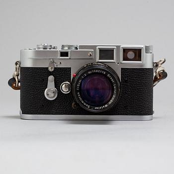 LEICA, M3, 1955, chrome.