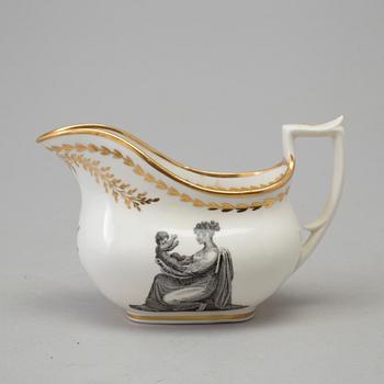 A northern european empire part coffee and dinner service, early 19th century (7 pc).