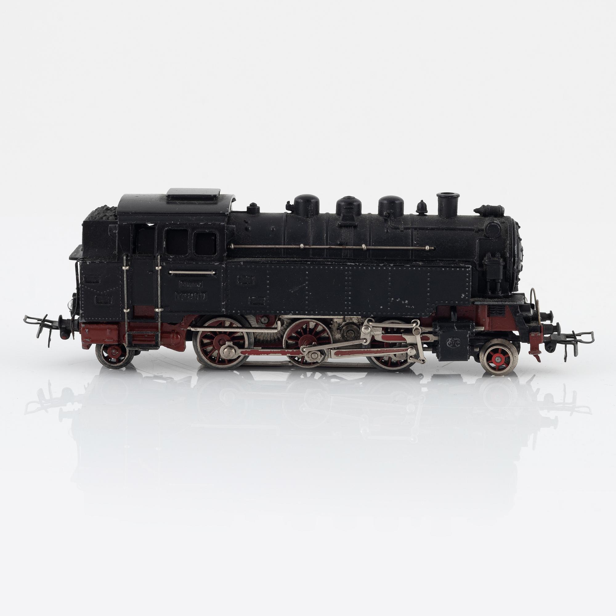 Märklin, ånglok, model TP 800, spår H0, 1940/50-tal.