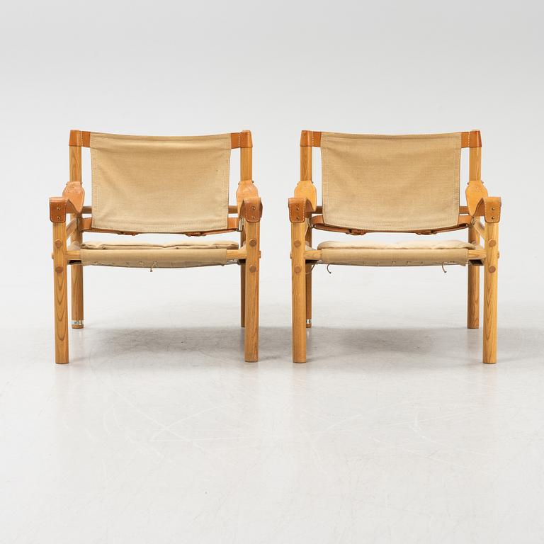 Arne Norell, fåtöljer, ett par, "Scirocco", karmstolar, Norell Möbler AB, formgiven 1964.
