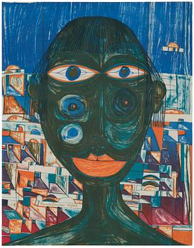 861. Friedensreich Hundertwasser, "Die Araberin".