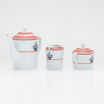 Cartier, An 11-piece tea service set 'La Maison Venitienne' Limoges, France 1989.