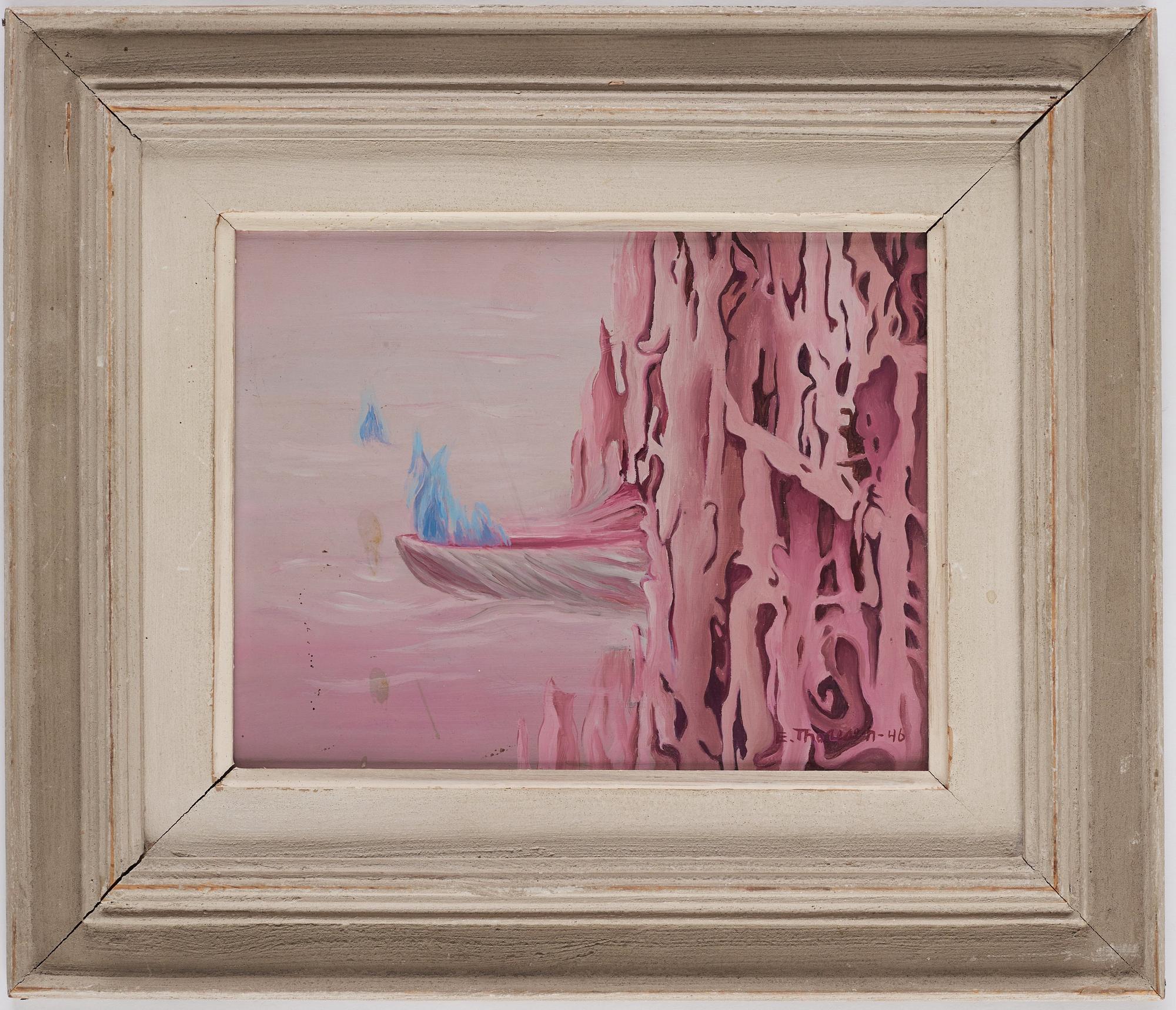 Elsa Thoresen, Surrealistiskt landskap.