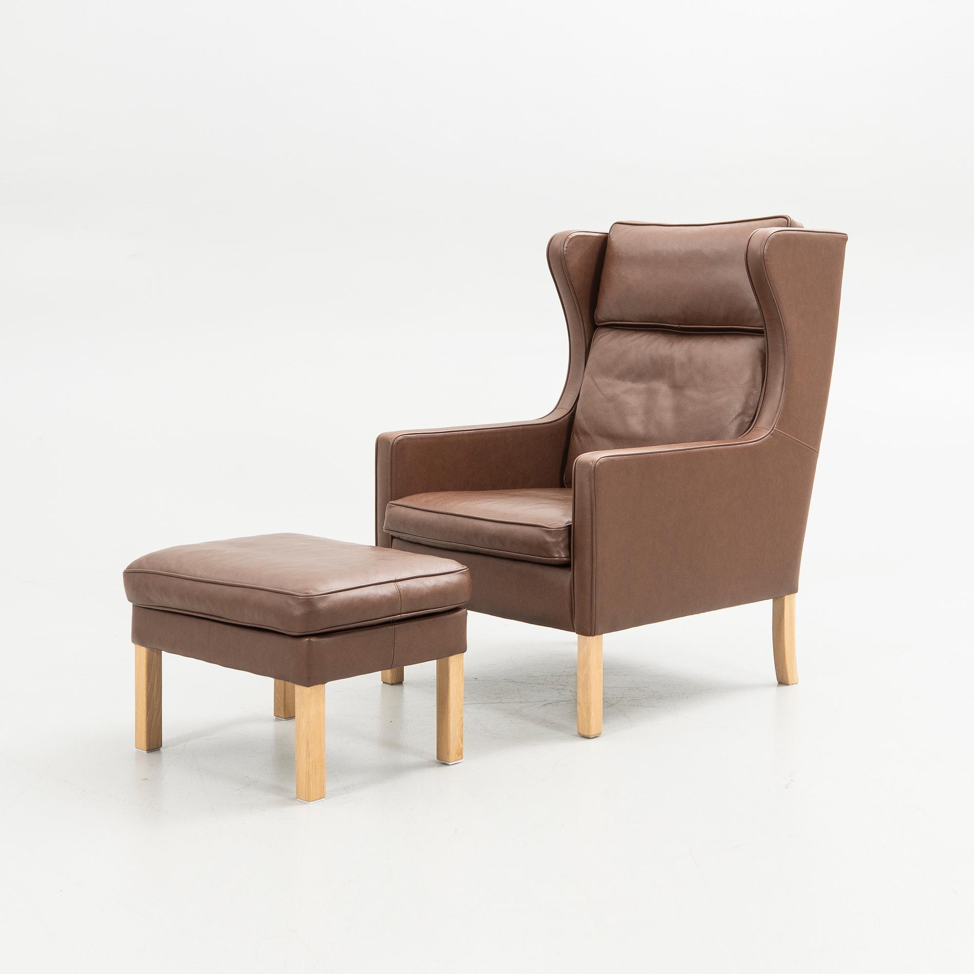 Armchair with footstool, "Lulu", Stouby Design Team, 2000s.