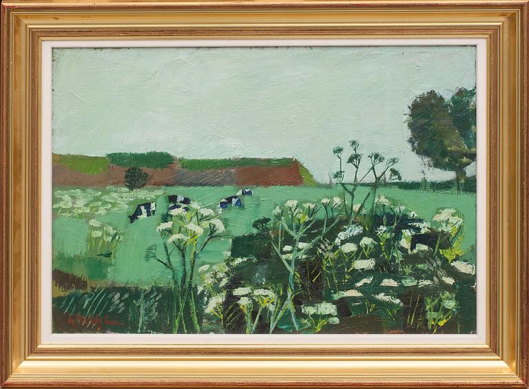 GERHARD NORDSTRÖM, olja på duk, signerad.